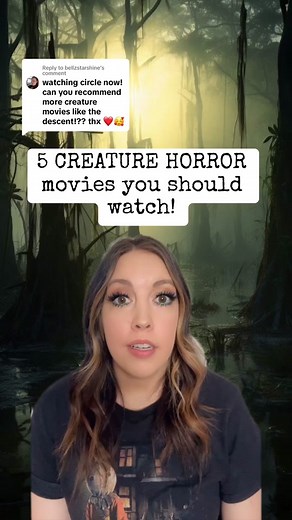 Replying to @bellzstarshine 5 CREATURE HORROR movies you should watch! 😱 #fyp #horror #horrormovie #horrorhideout #creaturehorror #creaturefeature #thedescent #asabovesobelow #creep #scarymovie #scariestmovies #scary #creature #horrorrecommendation