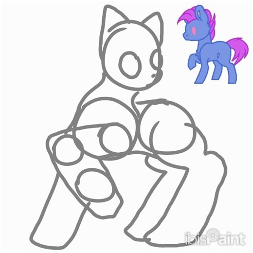 Redesigning an adoptable! part 1 #mlp #art #timelapse #speedpaint #redesign #character #illustration