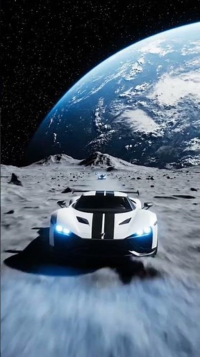 Futuristic Colony Cars Racing on the Moon 🚀 | Epic Sci-Fi Lunar Race 2050