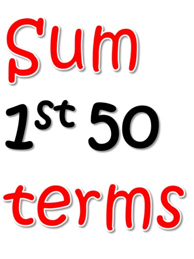 2026. Part 1: Find the first 50 terms !!!! #grade12 #math #trendvideo #mathematics #fyp #stem #matric #sequences #series #sum #patterns