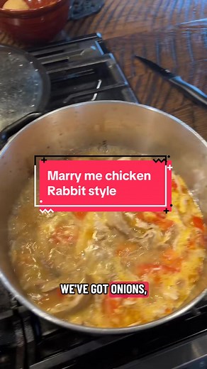 This is one of those days… chores done, homestead chaos handled, and we’re running out the door to jujutsu 🥋 But this is exactly why we raise meat rabbits. Fast. Simple. Nourishing. Straight from our homestead to the table — no complicated prep, no waiting. Today it’s “marry me chicken”… but better. We’re using rabbit 🐇 a little from the freezer fresh kale from the garden we froze coconut milk from the pantry and calling it dinner. People always ask if homesteading is more work… and yes, it ca