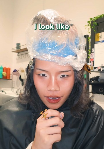 jimmy neutron hair 💀ft my hairstylist @ali hair products @Davines oi all in one milk @K18 Hair hair repair mask @THE OUAI hair oil