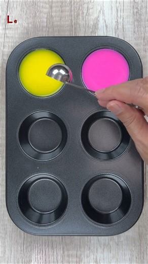 Lemon Yellow vs Neon Pink Color Mixing with any composition | Color Mixing ASMR