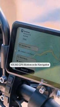 HX-M1 Motorcycle GPS | Key Features