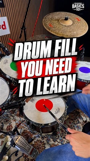 Simple Drum Fill Every Drummer Should Learn | Easy Drum Lesson