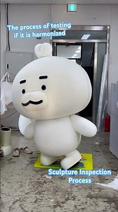 잡코리아 마스코트 캐릭터 ‘잡코’ 조형물 검수 과정✨ #잡코리아 #mascotcostume #mascotas