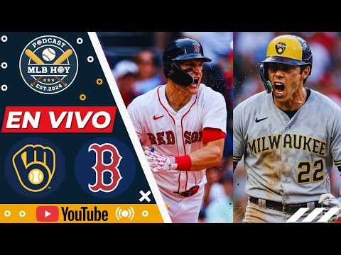 BREWERS 🆚 RED SOX EN VIVO | Narración en Español | Juego Completo