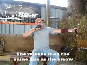 Instinctive Archery - Having a proper release in traditional archery.