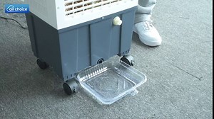 Air Choice Swamp Cooler, 1800CFM Evaporative Air Cooler with 12H Timer, 110° Oscillation, Remote Control, 5.3 Gal Water Tank & 4 Ice Packs, 3 Speeds, 3-in-1 Portable Cooling Fan for Outdoor Indoor Use