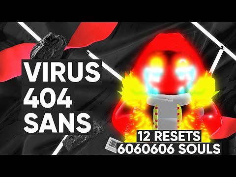 Roblox | Ultimate Sans Battles | Virus 404 Sans
