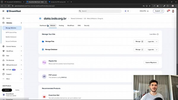 How to increase PHP memory limit in WordPress on DreamHost - Fix allowed memory size error