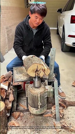 Splitting Smart: How a Cone - Shaped Log Splitter Turns Logs into Firewood Fast