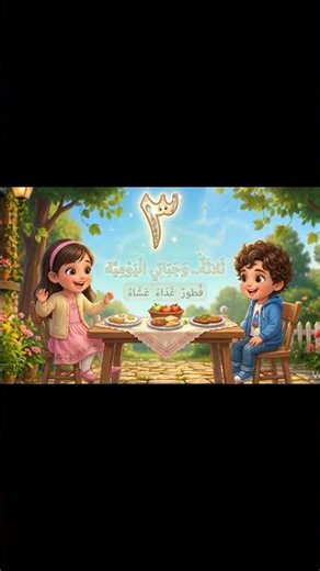 🎵 أغنية الأعداد للأطفال مع نور ويحيى | نغم و حكايات #Shorts