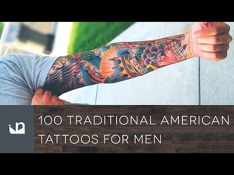 100 Traditional American Tattoos For Men