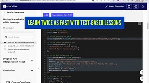 Let's do some math. ⬇️ A popular storage service. ➕ An in-demand tech skill. = API integration with Dropbox API. 📥 Get hands-on with both today in our new course: Getting Started with Dropbox API in Javascript. #programming #softwareengineering >> https://educat.tv/43BlEir | Educative