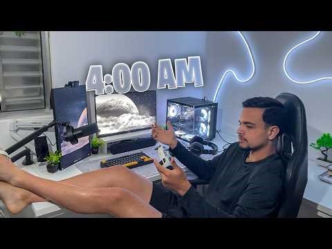 UM GAMER ACORDANDO 4 DA MANHÂ - (PIOR COISA?)