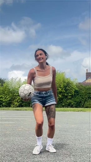 Freestyle soccer skills with a talented athlete!