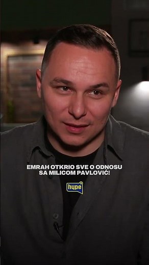 Emrah o odnosu sa Milicom Pavlović #hypetv #emrahemso #milicapavlovic