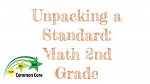 Unpacking a Standard