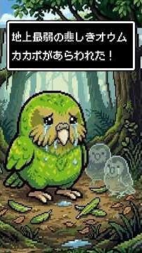 【地上最弱の悲しきオウム】カカポ
