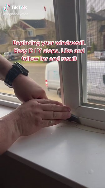 How to Easily Replace a Damaged Windowsill: DIY Guide