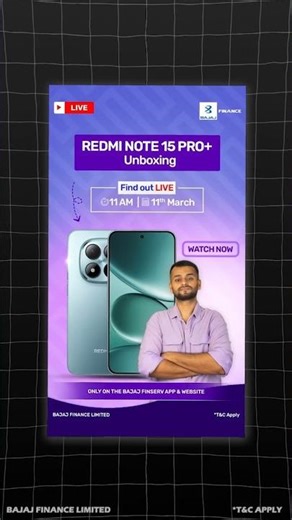 LIVE Unboxing: Redmi Note 15 Pro+ | 11 March, 11 AM | First Look 📱