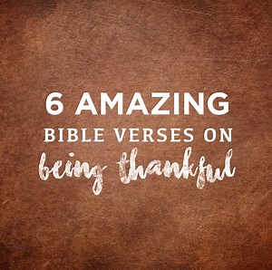 272K views · 15K shares | 6 Amazing Bible Verses On Being Thankful. | Woman of God | Facebook