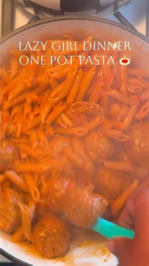 Simply Easy QUICK OnePot Pasta Recipe #shorts #vegan #easyrecipe #pasta #onepotmeal