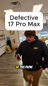 🚨Defective 17 Pro Max! 😳 Are you having a tech problem? We accept mail ins! We have a Mail-In Link that’s in our bio and we’ll bring your device back to life! 🩺💊 #phonerepair #phone #tech #phonecase #repair #repairshop #electronics #electronicsrepair #electronicrepairshop #digitaldoctor #digitaldoctormarketing #mailinrepair #education #storytime #tips #reseller #review #techtip # | Digital Doctor Repairs