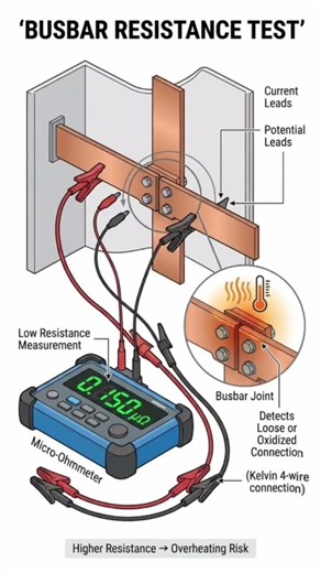 Busbar Resistance Test Of 11KV voltage