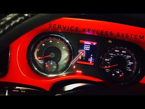 2012 Dodge Charger (SERVICE KEYLESS SYSTEM)