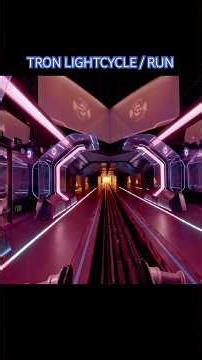 Our Frist TRON Ride POV ⚡️🙌 #wdw #rollercoaster