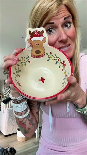 QVC temptations 1 quart Christmas bowl #ChristmasBowl #HostGift #TikTokBlackFriday