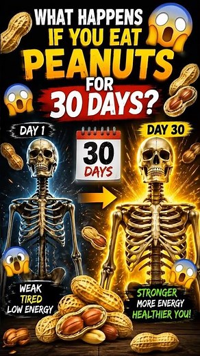 🥜 What Happens If You Eat Peanuts Every Day for 30 Days? 😱