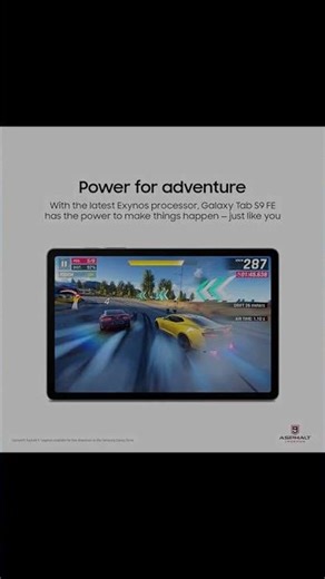 Experience the Power of the Samsung Galaxy Tab S9 FE!