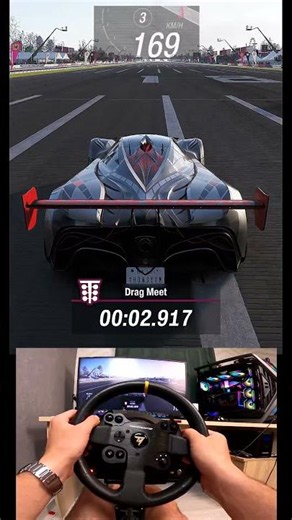1000HP Mazda Furai 0 400 KMH Drag Test Forza Horizon 6 #shorts