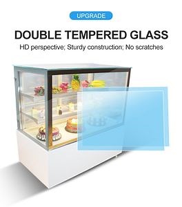 [Hot Item] Commercial Cake Showcase Bakery Display Cake Showcase for Bakery Cake Cupboard Display Case Refrigerator