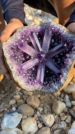 Super Unique Amethyst! Its Shape Is Absolutely Stunning!