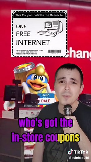 Dale Kirby Ball Game at Target Customer Service Counter