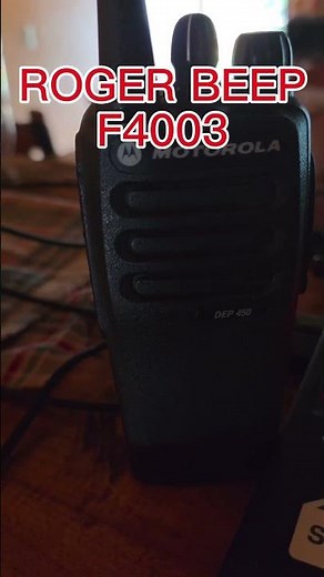 Roger Beep Ic-f4003 #icom #icf4003 #uhf #radio #walkietalkie