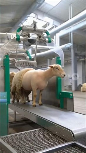 Smart Factories Automated Sheep Shearing System 🐑