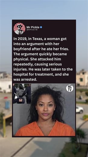 In 2019, in Texas, a woman got into an argument with her boyfriend