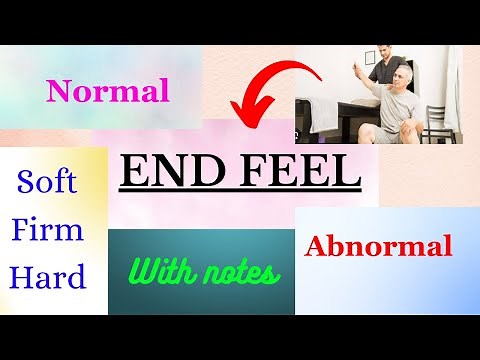 End Feel- how to check it? easy explanation with examples