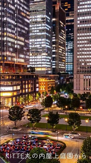 東京の美しい夜景 東京駅丸の内駅前・隅田川の橋と高層マンション・スカイツリーからの絶景 光がつむぐTOKYOの夜