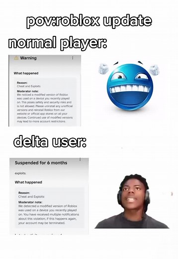 roblox update anti cheat#RobloxUpdate#delta#anticheat#suspended#Makeitviral