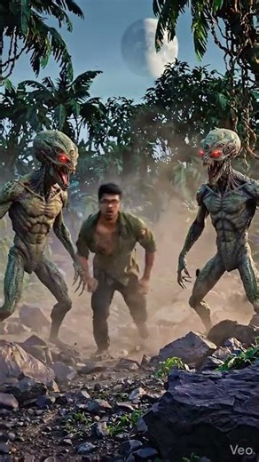 #viralvideo #youtubeshorts Fight with alien 👽