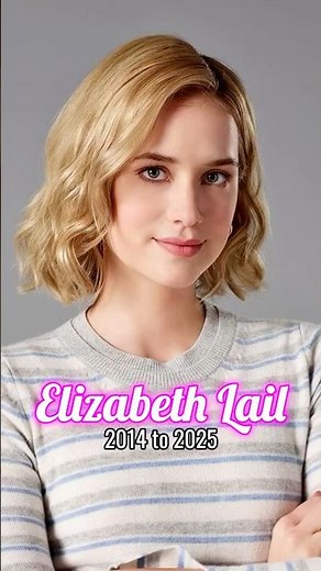 Elizabeth Lail evolution from 2014 to 2025