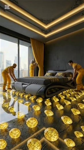 A Room Overflowing with Liquid Wealth#short#transformationvedio