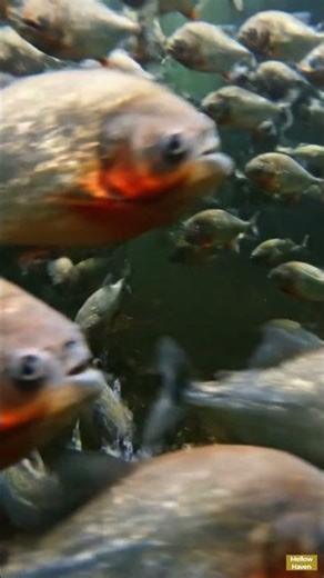 Amazing Silver Dollar Fish Swirling Underwater 🐟 Nature’s Perfect Circle