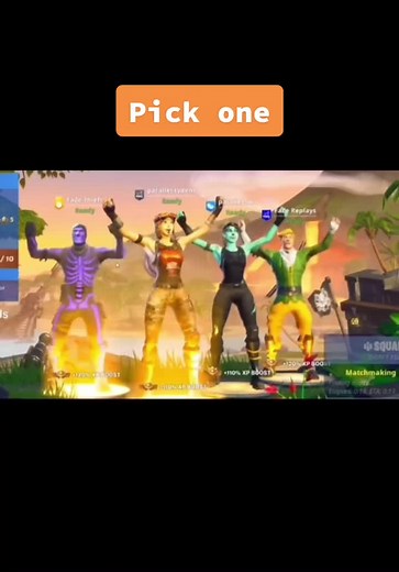 Fortnite Character Dance Showcase with Friends